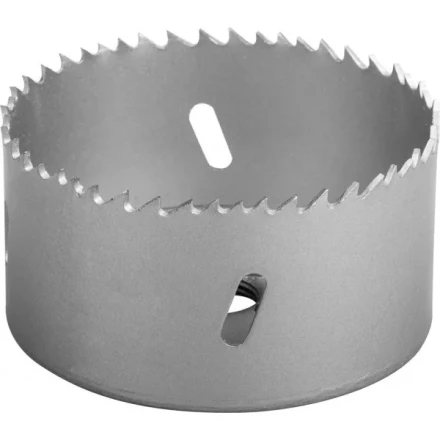 Коронка ЗУБР &quot;ЭКСПЕРТ&quot; биметаллическая, быстрорежущая сталь, глубина сверления до 38мм, d-76мм 29531-076_z01 купить в Ижевске