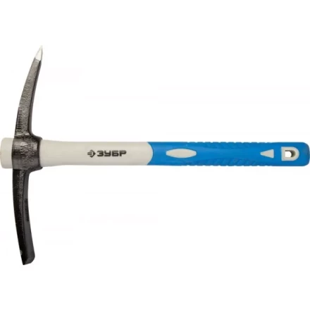 Кирка ЗУБР кованая, с обратной двухкомпонентной фиберглассовой рукояткой, 500г 20175-05 купить в Ижевске
