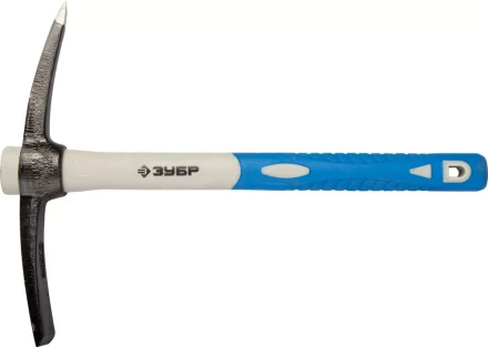 Кирка ЗУБР кованая, с обратной двухкомпонентной фиберглассовой рукояткой, 500г 20175-05 купить в Ижевске