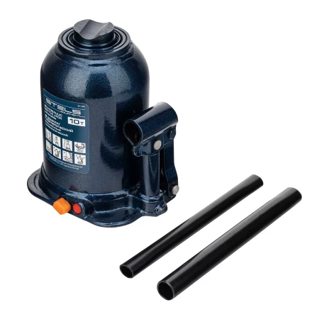 Домкрат гидравлический бутылочный телескопический Stels 51151, 10 т, подъем 180-430 мм купить в Ижевске