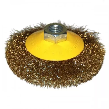 Щетка для УШМ М14/100 мм выгнутая сталь прямая Энкор 51561 купить в Ижевске