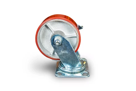 Колесо большегрузное поворотное SCpb 55 125 мм полиуретановое с тормозом (N) 1024152 купить в Ижевске