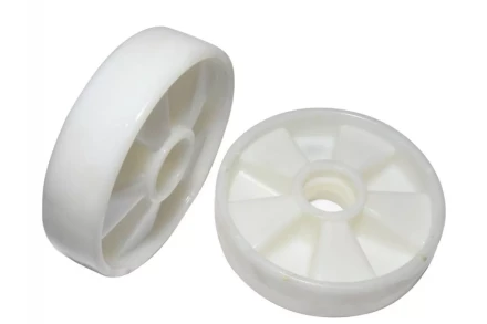 Колесо нейлоновое 200х50 мм без подшипника для тележек гидравлических BF/WB/RHP 1011980 купить в Ижевске