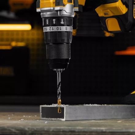 Сверло спиральное по металлу Denzel 6,5 x 93мм, Р6М5, Golden Tip, многогранная заточка, 718279 купить в Ижевске