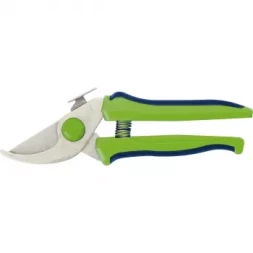 Секатор, 190 мм, пружина возвратная, оксид. покрытие, пласт. ручки (Горизонт) СИБРТЕХ Россия 60509