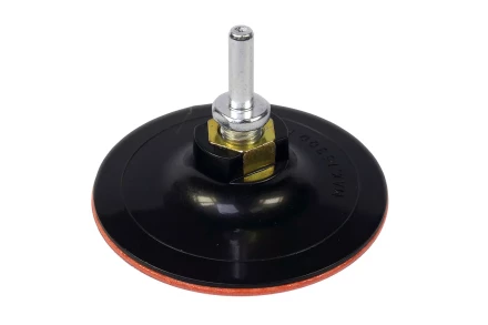 Тарелка опорная Ф100 мм М14 для алмазных шлифлистов липучая основа жесткая + адаптер Энкор 51540 купить в Ижевске