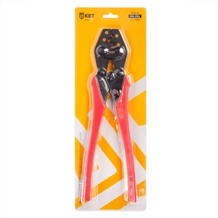 Пресс-клещи КВТ ПК-25у с матрицей для опрессовки неизолированных медных наконечников до 25 мм (90954) купить в Ижевске