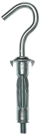 Анкер ЗУБР для пустотелых конструкций оцинкованный, с полукольцом, М4х32х13мм, ТФ6, 2шт 4-302516-04-032 купить в Ижевске