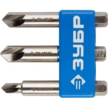 Набор ЗУБР &quot;ЭКСПЕРТ&quot;: Экстракторы поврежденного крепежа,для выкручивания крепежа с износом граней шлица до 95%,3 предм 26700-H3 купить в Ижевске