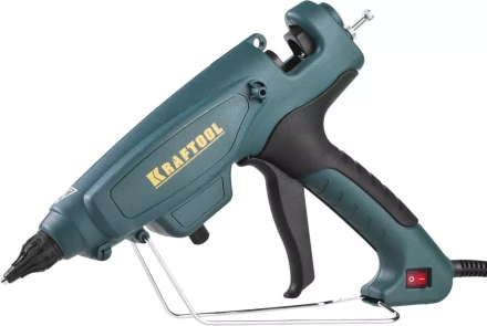 Пистолет клеевой (термоклеящий) &quot;PRO&quot;, KRAFTOOL 06843-300-12, электр, двухкомп корпус, регулятор темп, выход клея 1,5 кг/час, d=12мм, 300Вт 06843-300-12 купить в Ижевске
