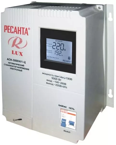 Стабилизатор Ресанта АСН-5000 Н/1-Ц купить в Ижевске